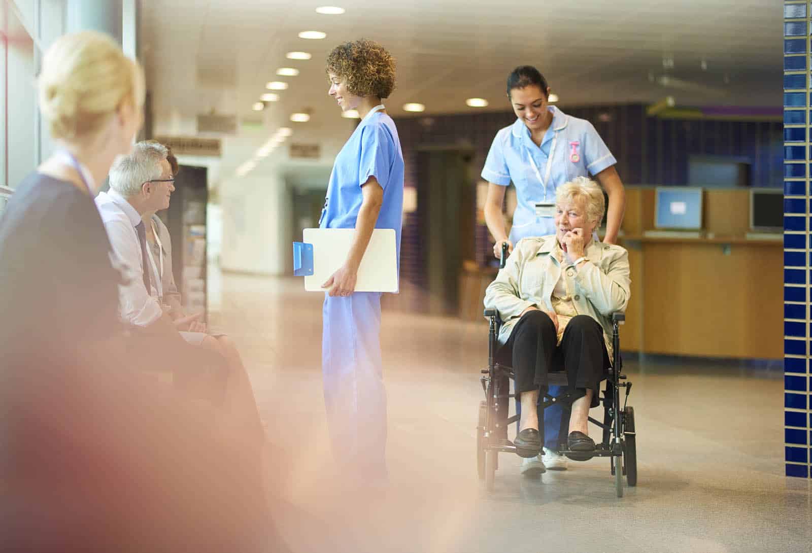 hospital lobby