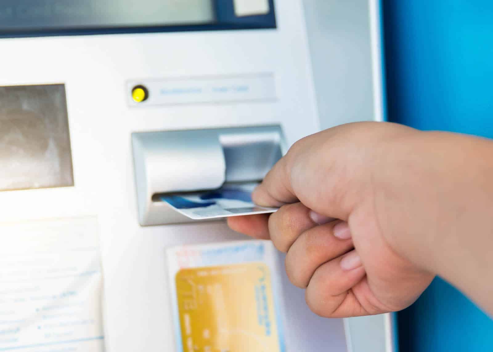 atm credit card transaction