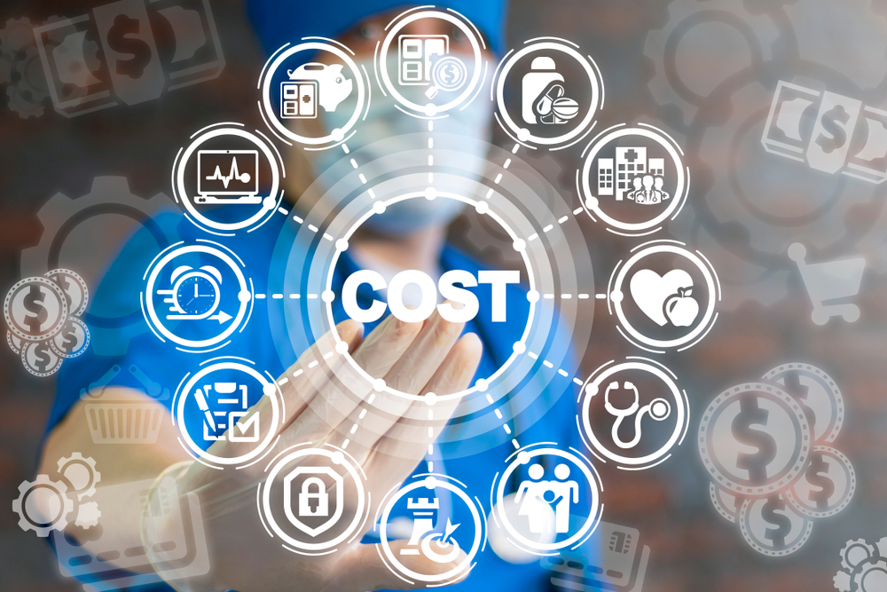  Depiction of the different factors that go into the cost of healthcare. 