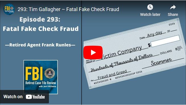 Check Fraud Ring Video