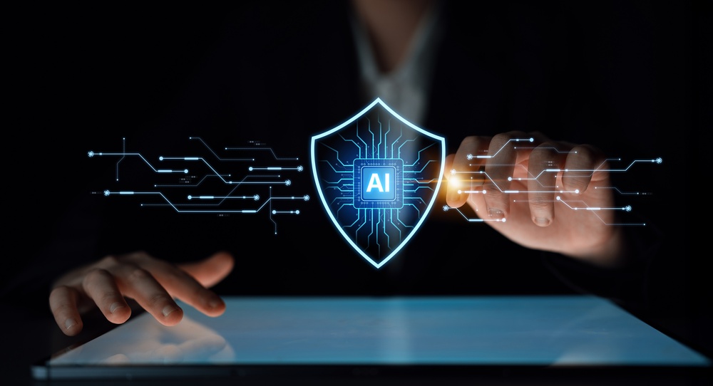 Ai-powered,Cybersecurity.,Intelligent,System,Acts,As,A,Digital,Shield,Cyber
